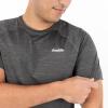imageFranklin Sports Mens Performance Pickleball TShirt  Workout Short Sleeve  Quick Dry Athletic FabricCharcoal