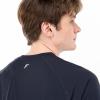 imageFranklin Sports Mens Performance Pickleball TShirt  Workout Short Sleeve  Quick Dry Athletic FabricNavy