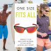 imageFranklin Sports Pickleball Sunglasses  All Sport UV Glasses for Tennis Pickleball Cycling Rowing  More  Athletic Shades with Headband  Carry Bag Red