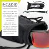 imageFranklin Sports Pickleball Sunglasses  All Sport UV Glasses for Tennis Pickleball Cycling Rowing  More  Athletic Shades with Headband  Carry Bag Red