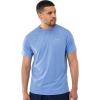imageFranklin Sports Mens Performance Pickleball TShirt  Workout Short Sleeve  Quick Dry Athletic FabricBlue