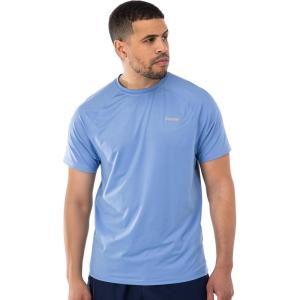 imageFranklin Sports Mens Performance Pickleball TShirt  Workout Short Sleeve  Quick Dry Athletic FabricBlue