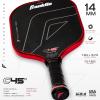 imageFranklin Sports PRO Pickleball Paddles  C45 Carbon Fiber Series  Official USAP  UPA Approved  Pro Player DesignRed