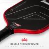 imageFranklin Sports PRO Pickleball Paddles  C45 Carbon Fiber Series  Official USAP  UPA Approved  Pro Player DesignRed
