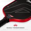 imageFranklin Sports PRO Pickleball Paddles  C45 Carbon Fiber Series  Official USAP  UPA Approved  Pro Player DesignRed