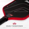 imageFranklin Sports PRO Pickleball Paddles  C45 Carbon Fiber Series  Official USAP  UPA Approved  Pro Player DesignRed