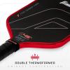 imageFranklin Sports PRO Pickleball Paddles  C45 Carbon Fiber Series  Official USAP  UPA Approved  Pro Player DesignRed