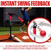 imageFranklin Sports Swing Station Hitting Trainer  Baseball  Softball Swing Trainer  Rotating Hitting Stick for Batting Practice  Training  Baseball  Softball Practice  Training Equipment