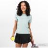 imageFranklin Sports Womens Active Performance Pickleball Top  Short Sleeve TShirt  Running Yoga Gym  Lifestyle TeeAqua