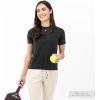 imageFranklin Sports Womens Active Performance Pickleball Top  Short Sleeve TShirt  Running Yoga Gym  Lifestyle TeeBlack