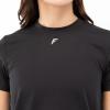 imageFranklin Sports Womens Active Performance Pickleball Top  Short Sleeve TShirt  Running Yoga Gym  Lifestyle TeeBlack