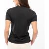 imageFranklin Sports Womens Active Performance Pickleball Top  Short Sleeve TShirt  Running Yoga Gym  Lifestyle TeeBlack
