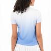 imageFranklin Sports Womens Active Performance Pickleball Top  Short Sleeve TShirt  Running Yoga Gym  Lifestyle TeeBlueWhite