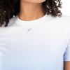 imageFranklin Sports Womens Active Performance Pickleball Top  Short Sleeve TShirt  Running Yoga Gym  Lifestyle TeeBlueWhite