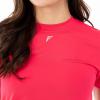imageFranklin Sports Womens Active Performance Pickleball Top  Short Sleeve TShirt  Running Yoga Gym  Lifestyle TeePink