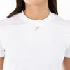 imageFranklin Sports Womens Active Performance Pickleball Top  Short Sleeve TShirt  Running Yoga Gym  Lifestyle TeeWhite