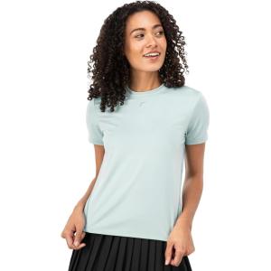 imageFranklin Sports Womens Active Performance Pickleball Top  Short Sleeve TShirt  Running Yoga Gym  Lifestyle TeeAqua