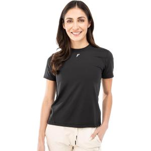 imageFranklin Sports Womens Active Performance Pickleball Top  Short Sleeve TShirt  Running Yoga Gym  Lifestyle TeeBlack