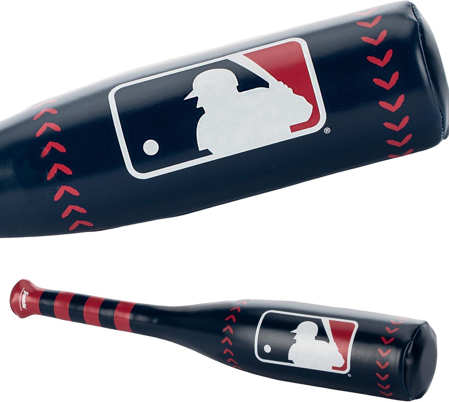 imageFranklin Sports MLB 21quot Soft Sport Bat ampamp Ball  Blue  Lightweight Kids Bat  Ball