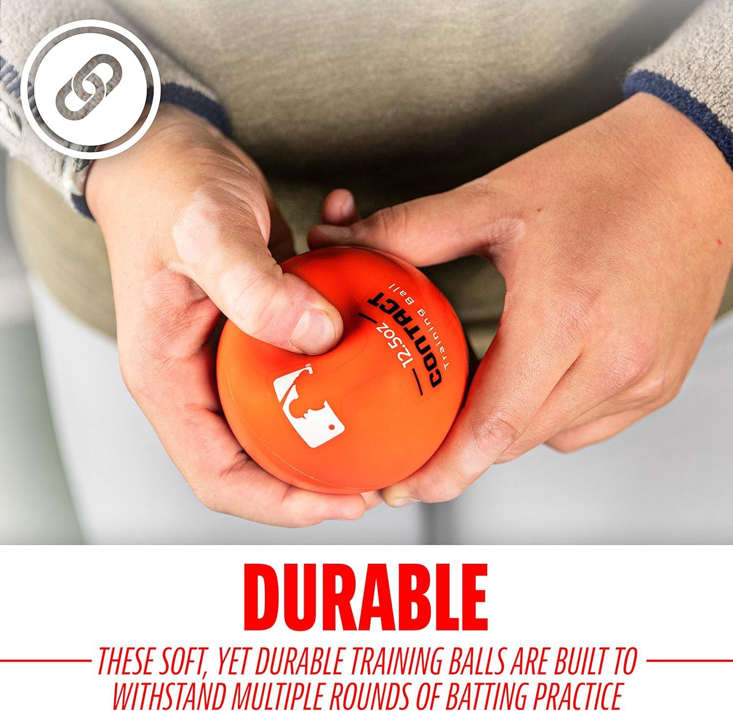 imageFranklin Sports MLB Home Run Training Ball  125 oz  3 Pack