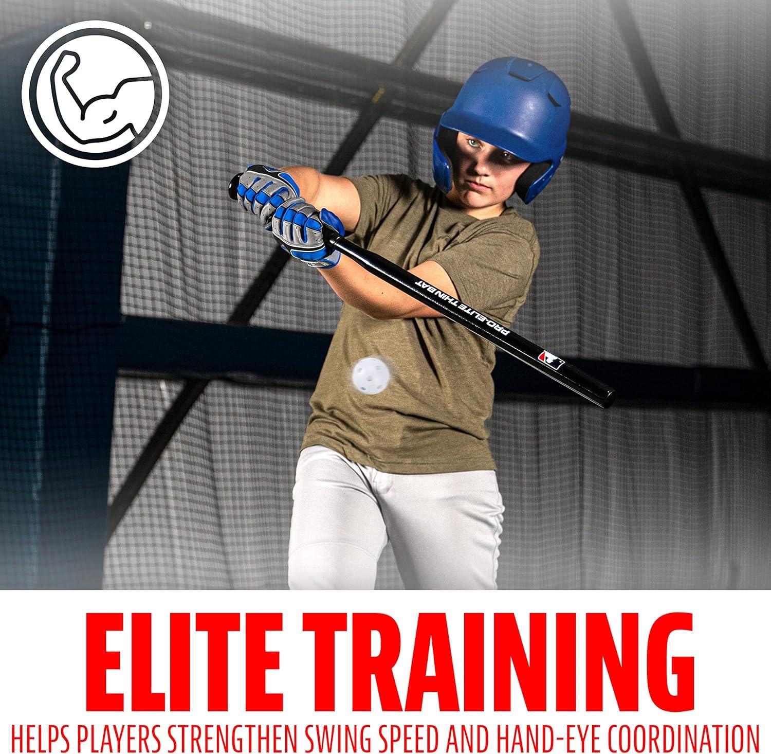imageFranklin Sports Pro Elite Thin Bat Swing Trainer