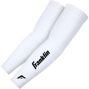 imageFranklin Sports Baseball Arm Sleeves  Baseball  Softball Arm Compression Sleeves for Men  Women  Multiple Sizes  ColorsWhite