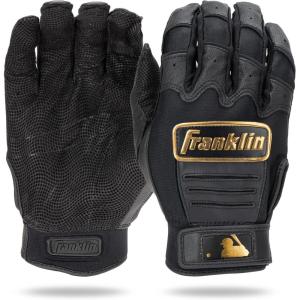 imageFranklin Sports MLB Baseball Batting Gloves  CFX Pro Adult  Youth  Baseball  Softball  Multiple Sizes  ColorsBlackGold