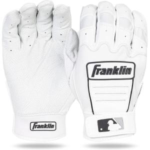 imageFranklin Sports MLB Baseball Batting Gloves  CFX Pro Adult  Youth  Baseball  Softball  Multiple Sizes  ColorsPearlWhiteBlack