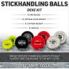 image:imageFranklin Sports NHL Hockey Stick Handling Balls  4 Hockey Training Aids for Stick Handling  Hands Practice  On  Off Ice Equipment  Weighted  Mini Balls for Speed Training