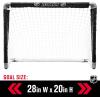 image:imageFranklin Sports NHL Kids Mini Hockey Goal Set  2 Mini  Knee Hockey Goals 4 Youth Sticks 2 Goalie Sticks  4 Foam Balls  Knee  Mini Hockey SetBlack