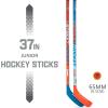 image:imageFranklin Sports NHL Kids Street Hockey Stick Set  Includes 2 Youth Street Hockey Sticks  1 Outdoor Roller Hockey Ball  Perfect Hockey Starter Set for KidsPlayer Sticks  OrangeBlue