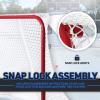 image:imageFranklin Sports NHL Street Hockey Goals  Outdoor Steel Street  Roller Hockey Nets  72 x 48RedWhite
