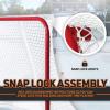image:imageFranklin Sports NHL Street Hockey Goals  Outdoor Steel Street  Roller Hockey Nets  72 x 48RedWhite