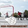 image:imageFranklin Sports NHL Street Hockey Goals  Outdoor Steel Street  Roller Hockey Nets  72 x 48RedWhite