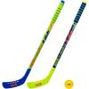 image:imageFranklin Sports NERF Proshot Kids Hockey Sticks  Ball Set  2 Player Youth Indoor  Outdoor Set  2 in 1 Knee  Floor Hockey  2 NERF Proshot Youth Sticks  1 Foam Ball Included