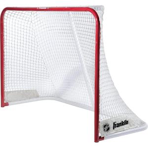 image:imageFranklin Sports NHL Street Hockey Goals  Outdoor Steel Street  Roller Hockey Nets  72 x 48RedWhite