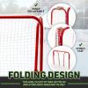 image:imageFranklin Sports Kids Mini Street Hockey Goal  Portable Folding Steel Floorball Goal  36 x 24