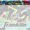 image:imageFranklin Sports NHL Kids Mini Hockey Set  Includes 1 Knee Hockey Goal 2 Mini Sticks  2 Foam Balls  Indoor Toy Youth Goal  Sticks Set  Graffiti