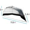 image:imageFranklin Sports Sideline Team Sunblocker Shelter  Easy Set Up  Portable and UPF 50 Protected  Great for Beach and Sports Games  Soccer  Lacrosse  Baseball  Football  Field Hockey