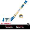 image:imageFranklin Sports St Louis Blues NHL Mini Soft Hockey Stick Set  NHL Team Soft Foam Mini Hockey Stick and Ball Set  Great Toy for Kids