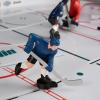image:imageFranklin Sports Tabletop Rod Hockey Game  Gameroom Ice Hockey Table Game for Kids  Adults  Arcade Style Board  Mini Pucks Included