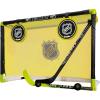 image:imageFranklin Sports Mini Hockey Goal Set  Indoor Knee Goal  2 Shinny Hockey Sticks  2 Mini Foam Balls  Pop Out Shooting Targets  All Star