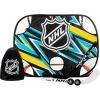 image:imageFranklin Sports NHL Kids Mini Hockey Goal  Shooting Target Set  Knee Hockey Pop Up Goal  Shooter Tutor with 2 Mini Sticks  2 Foam Balls