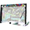 image:imageFranklin Sports NHL Kids Mini Hockey Set  Includes 1 Knee Hockey Goal 2 Mini Sticks  2 Foam Balls  Indoor Toy Youth Goal  Sticks Set  Graffiti