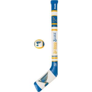 image:imageFranklin Sports St Louis Blues NHL Mini Soft Hockey Stick Set  NHL Team Soft Foam Mini Hockey Stick and Ball Set  Great Toy for Kids