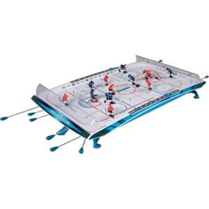 image:imageFranklin Sports Tabletop Rod Hockey Game  Gameroom Ice Hockey Table Game for Kids  Adults  Arcade Style Board  Mini Pucks Included