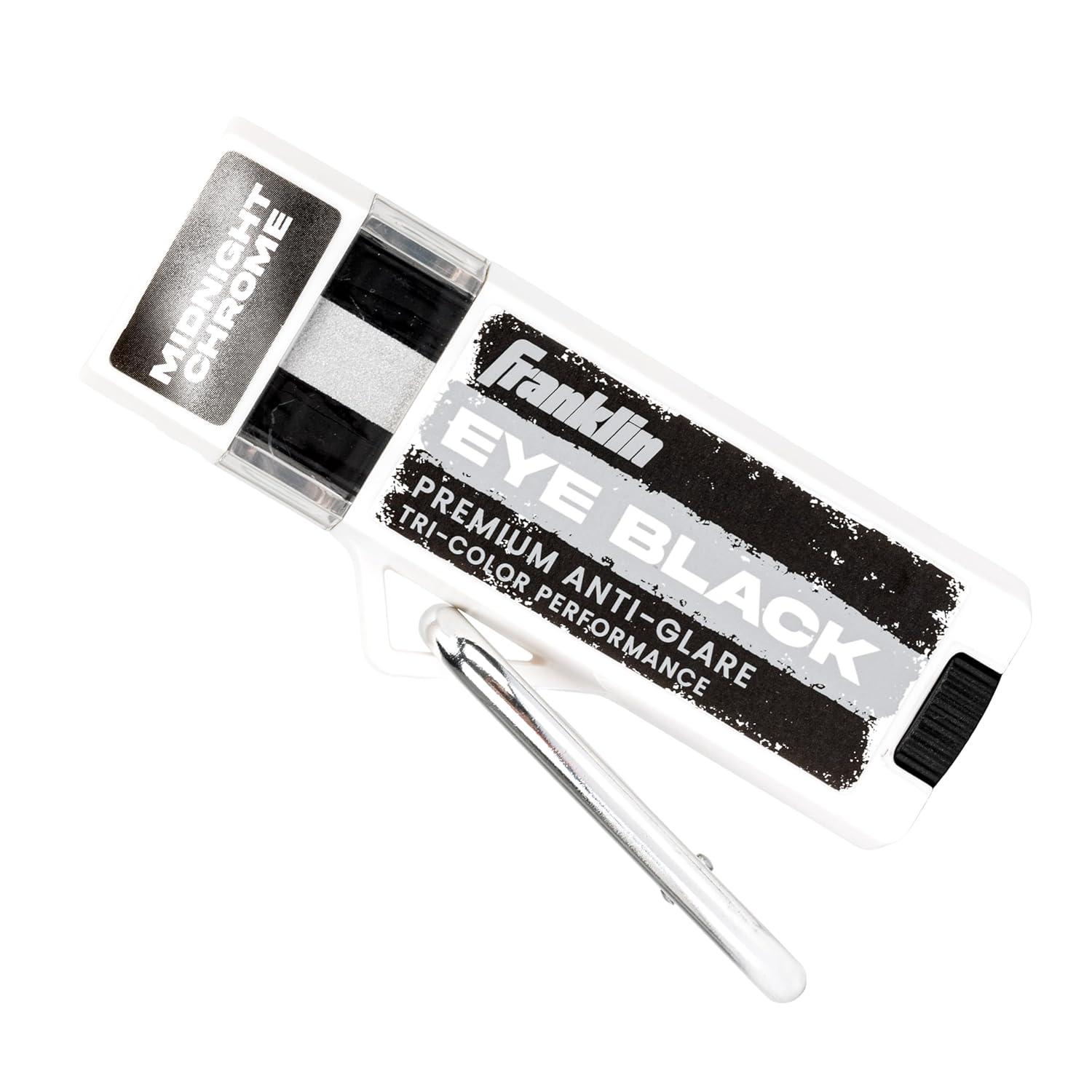 image:imageFranklin Sports Premium Baseball Eye Black  All Sports Eyeblack Stick for Baseball Softball  Football Players  3 Color Gold Fusion for Sun Glare  VanillaGoldBlack Chrome