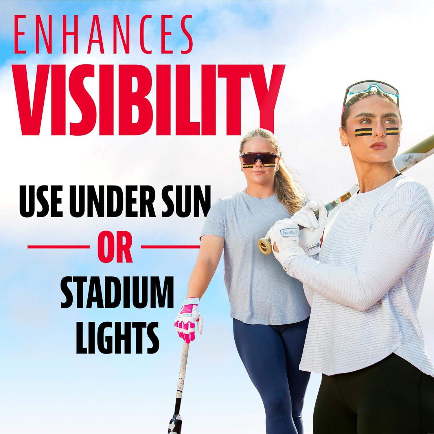 image:imageFranklin Sports Premium Baseball Eye Black  All Sports Eyeblack Stick for Baseball Softball  Football Players  3 Color Gold Fusion for Sun Glare  VanillaGoldBlackGold