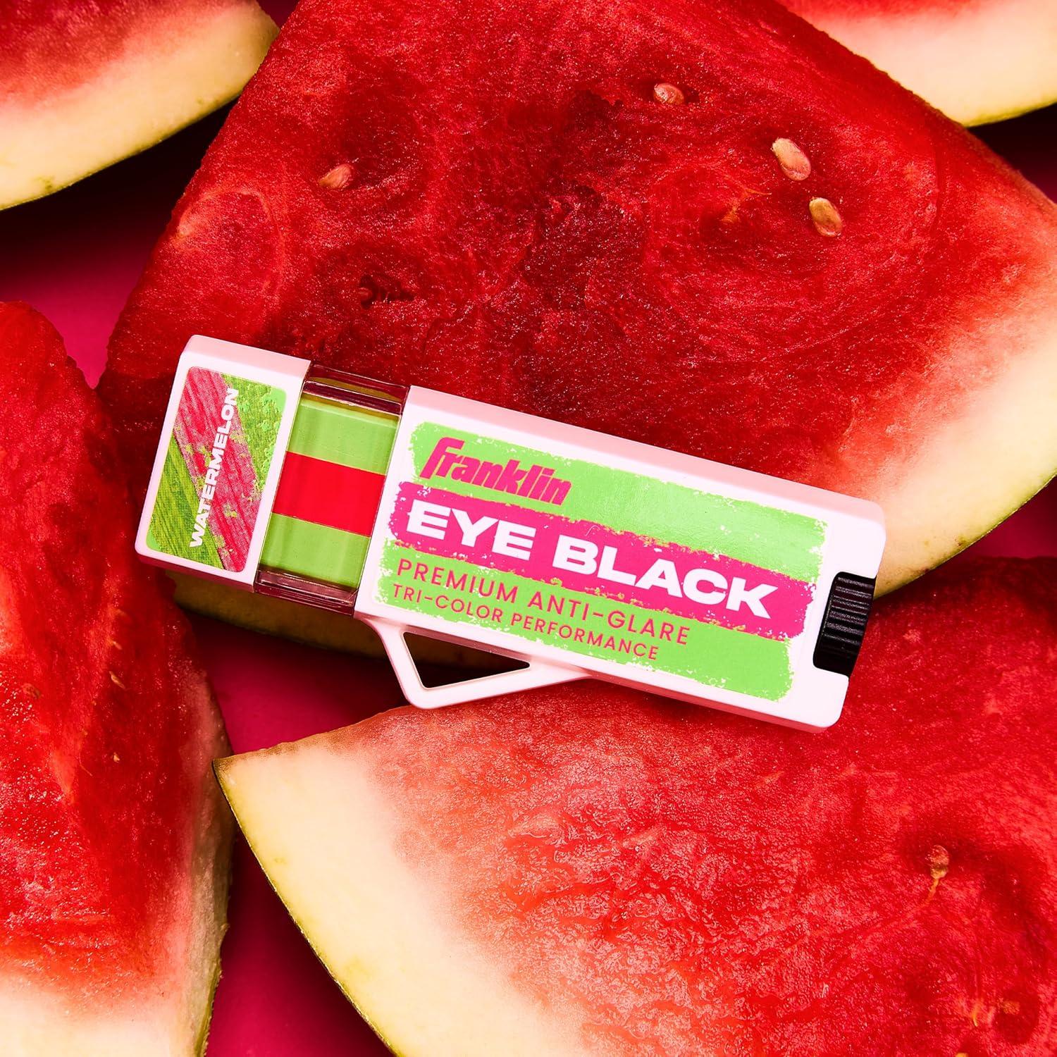 image:imageFranklin Sports Premium Baseball Eye Black  All Sports Eyeblack Stick for Baseball Softball  Football Players  3 Color Gold Fusion for Sun Glare  VanillaGoldGreen ApplePink