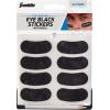 image:imageEye Black Stickers 144 Total 24 Pairs Per Pack 6 Pack Set Customizable Sports Strips wWhite Pencil Black Under Eye Stickers for Baseball Softball Football and Training